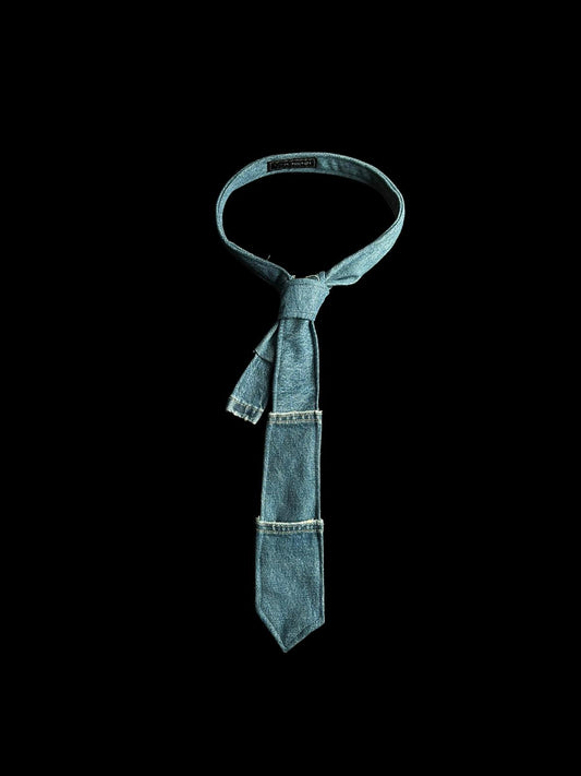 Denim Tie – „Clean Stitch“